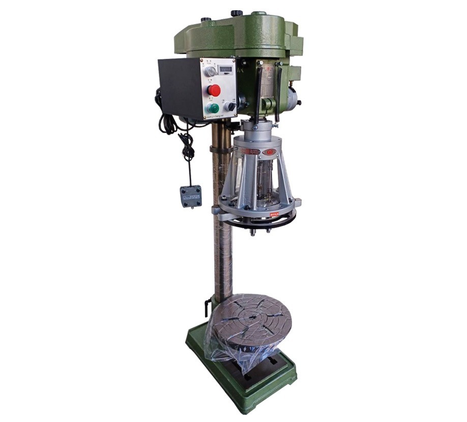 Heavy-Duty Automatic Tapping Machine,Tapping four holes at once.1 HP,4-Pole Motor,Gear Type,