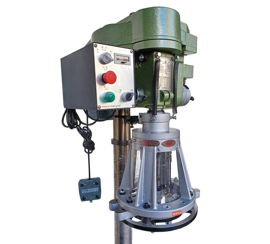 Heavy-Duty Automatic Tapping Machine,Tapping four holes at once.1 HP,4-Pole Motor,Gear Type,